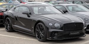 Black Bentley Continental GT