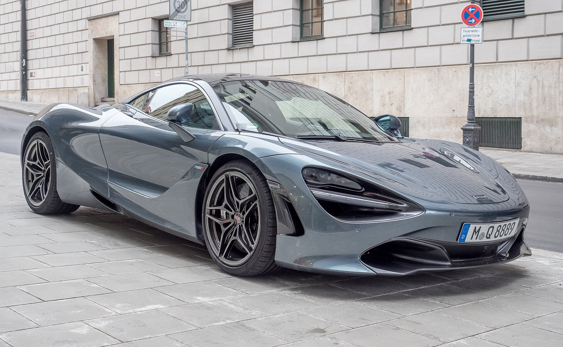 Grey McLaren 720S