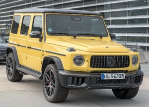 Yellow Mercedes-AMG G 63